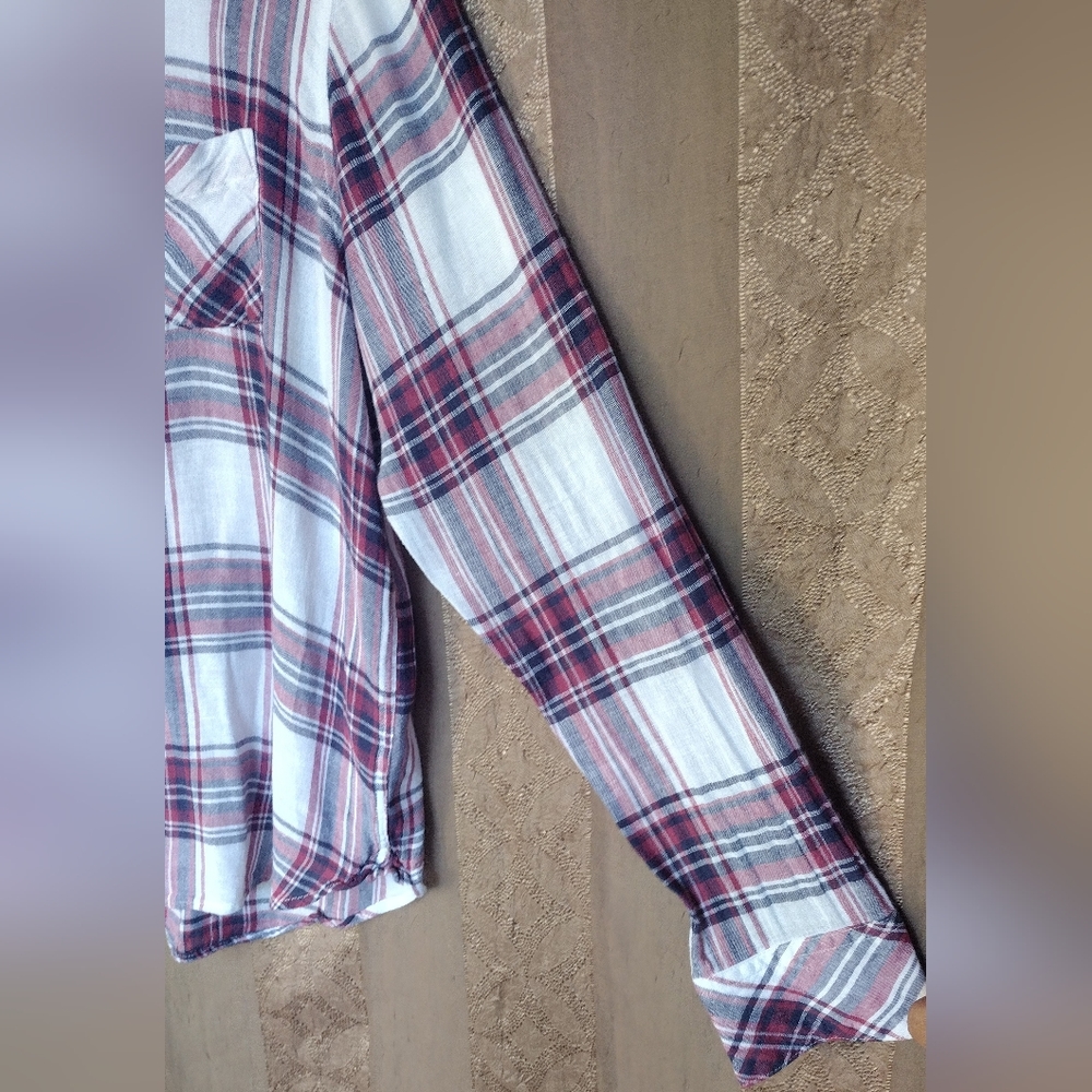 Rails Women's Top Charli Raspberry Coast White Bu… - image 3